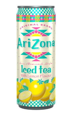 arizona iced tea 330ml lemon