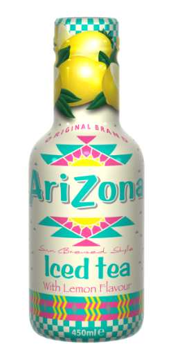 arizona iced tea 450ml lemon